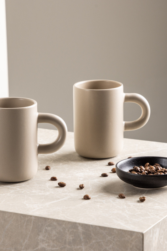 Active Coffee Cups 7 4-Pack Beige