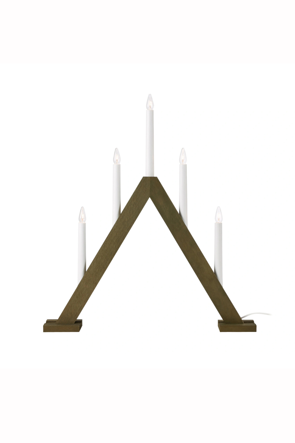 Ariele Advent Candleholder Dark Brown 5 Candles