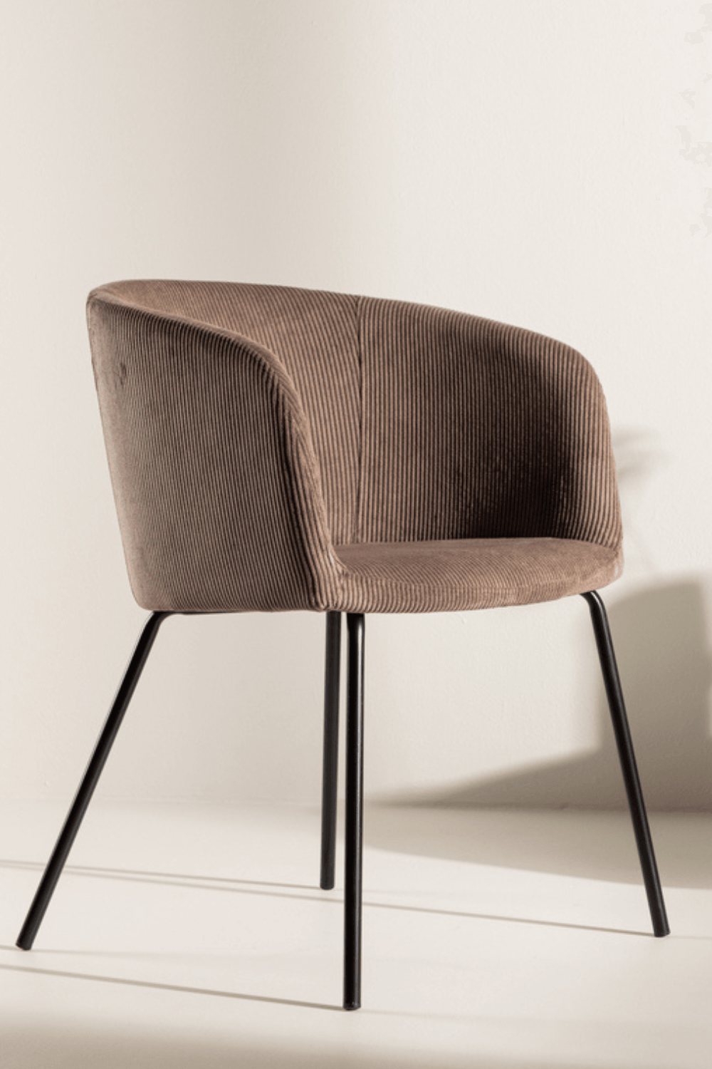 Sillas de comedor Berit Brun
