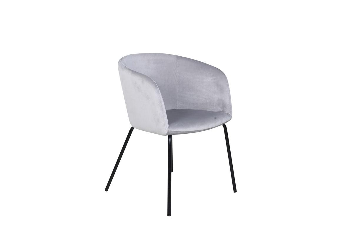 Sillas de comedor Berit Gris