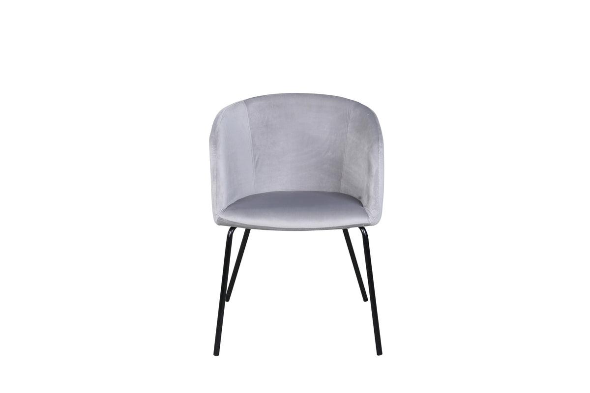 Sillas de comedor Berit Gris