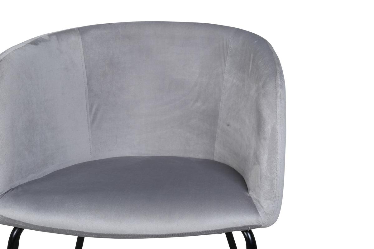 Sillas de comedor Berit Gris