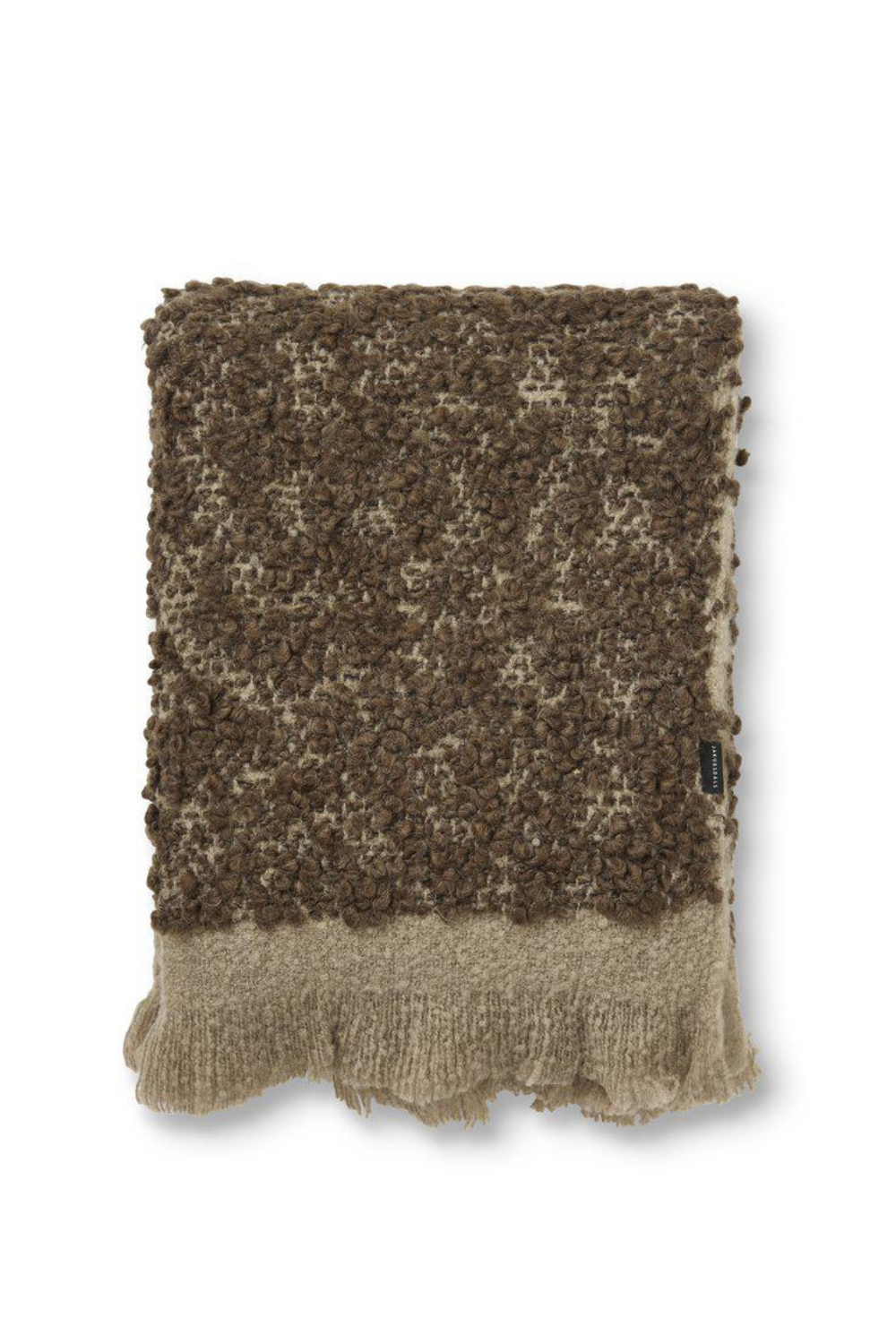 Boucle mohair Throw 125x150 cm