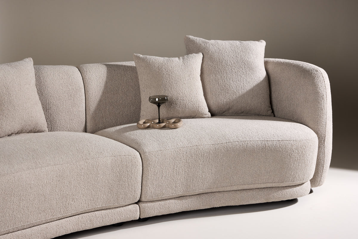 Pre-order Cielo Sofa 3-Seater Beige
