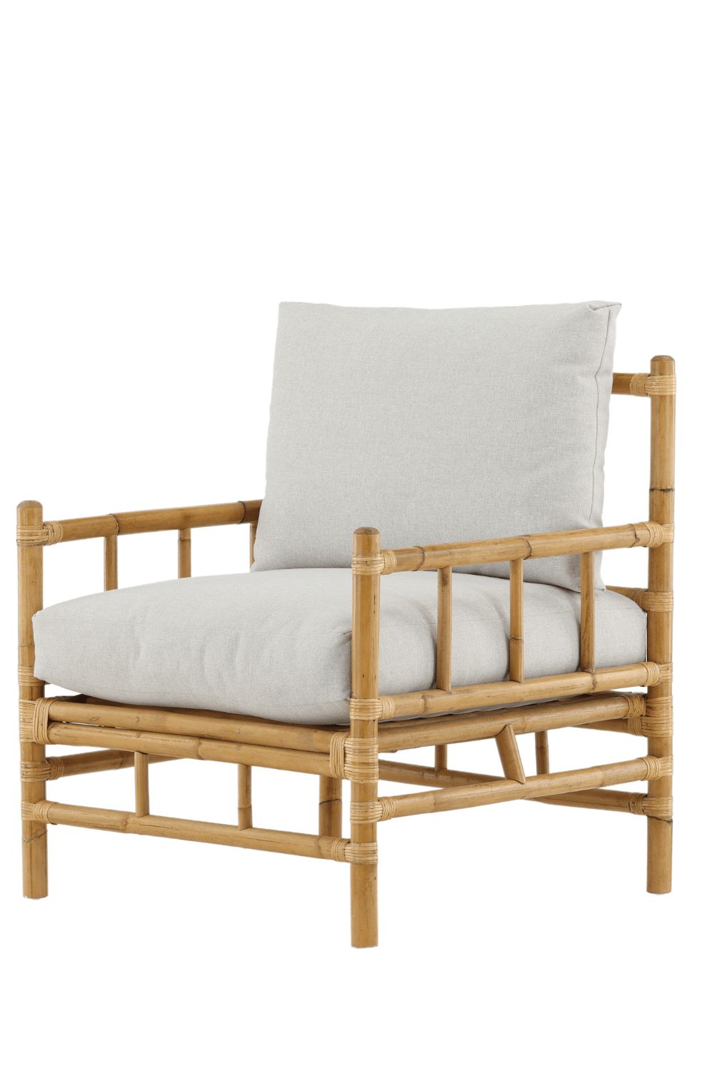 Cane Loungesessel Natur