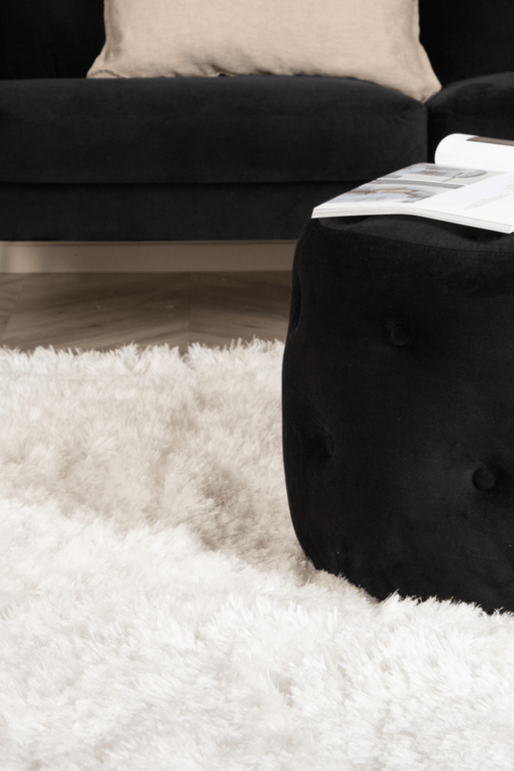 Grace Rectangular Rugs White