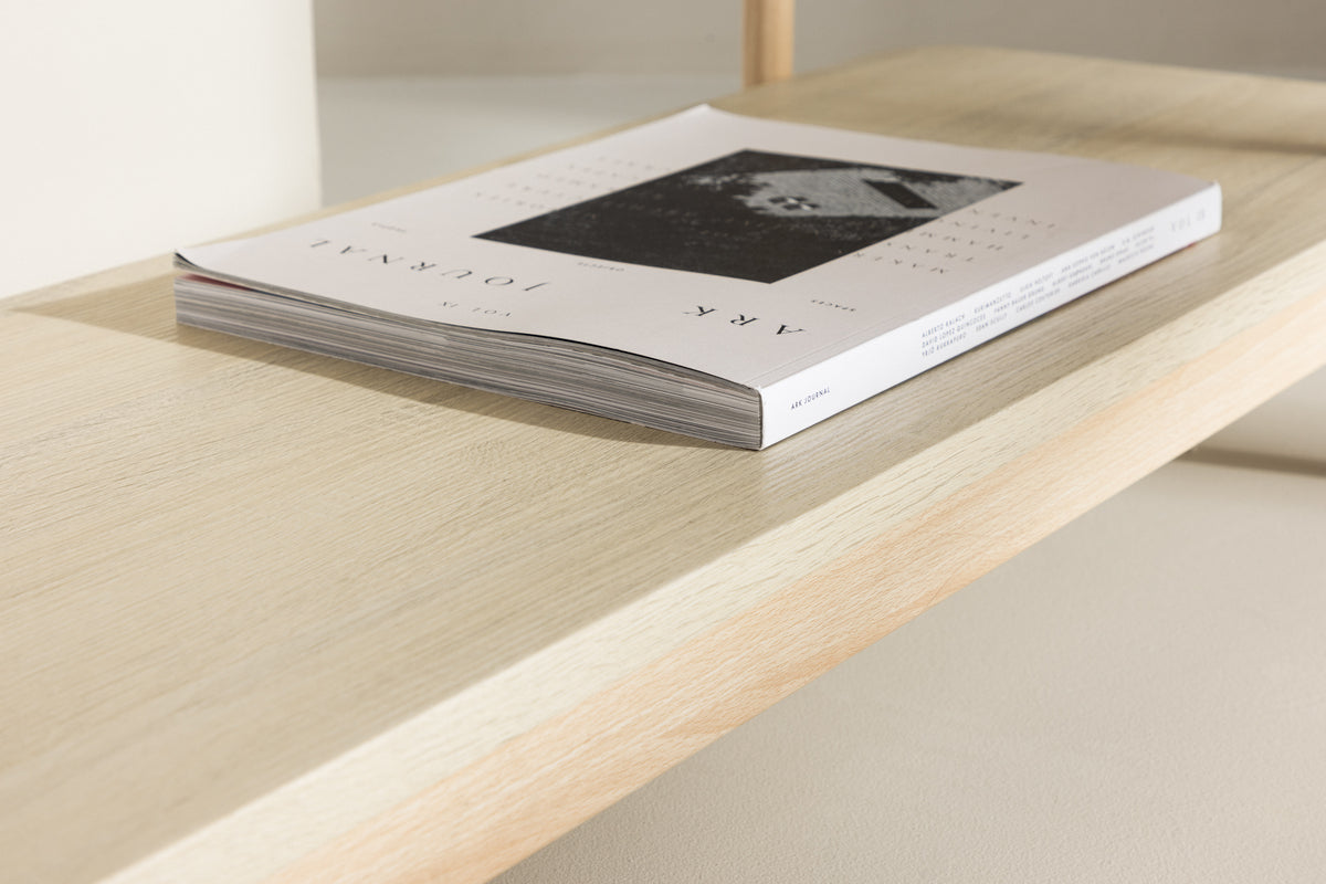 Heim Shelf 120x120 Whitewashed