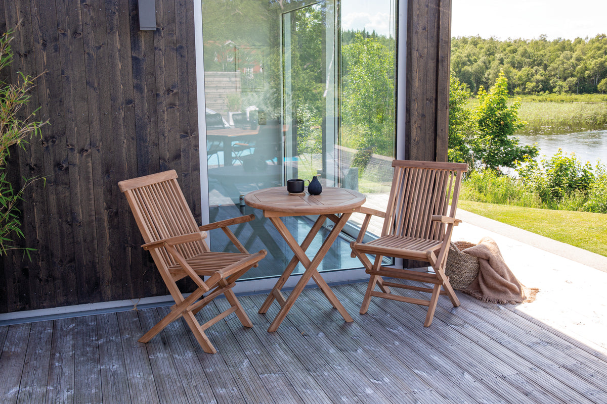 Kenya Cafe Table Ø70 Nature