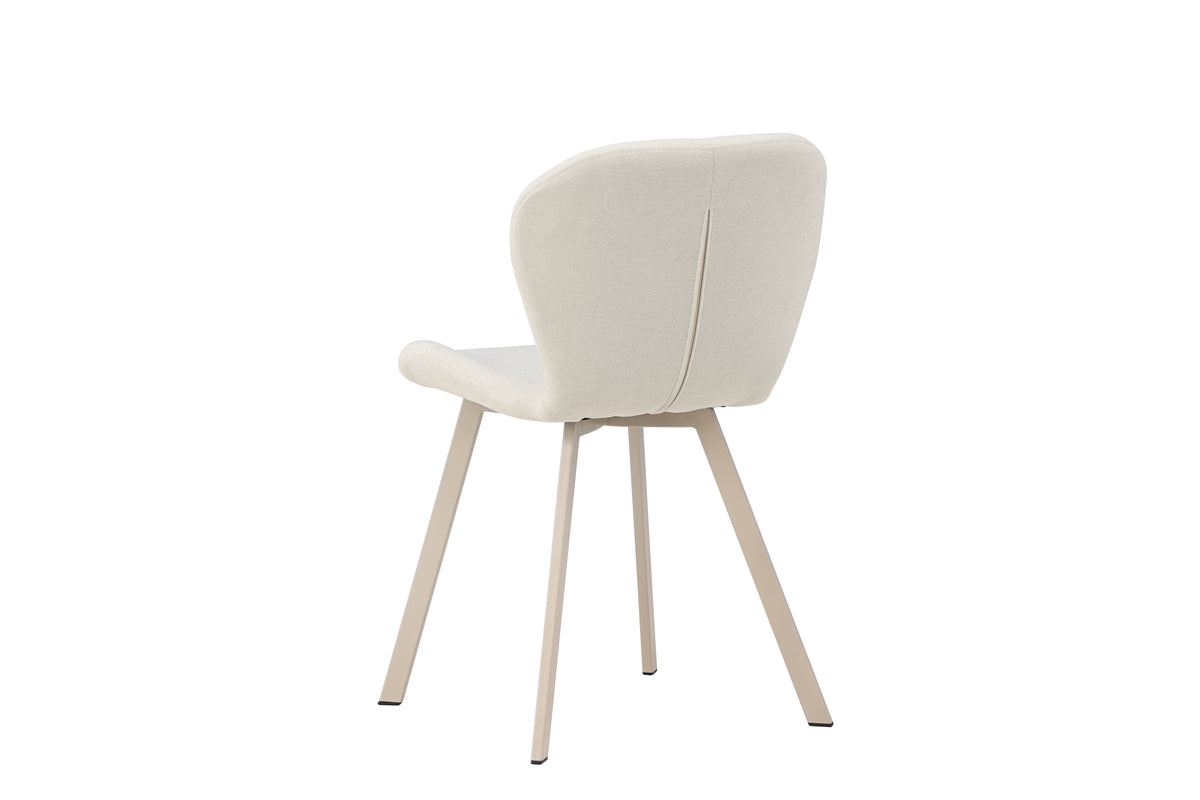 Lilja Esszimmerstühle 2er-Pack Beige