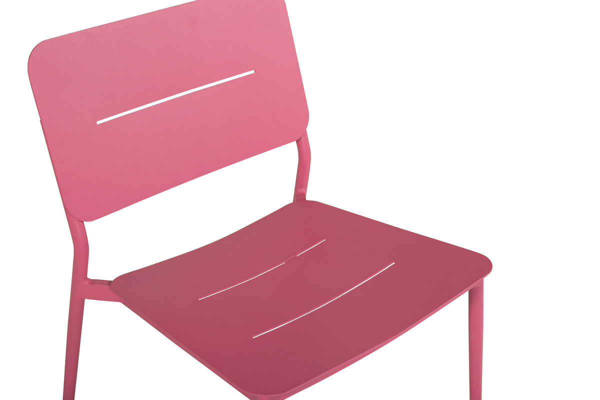 Lina Loungefåtöljer 2-Pack Pink