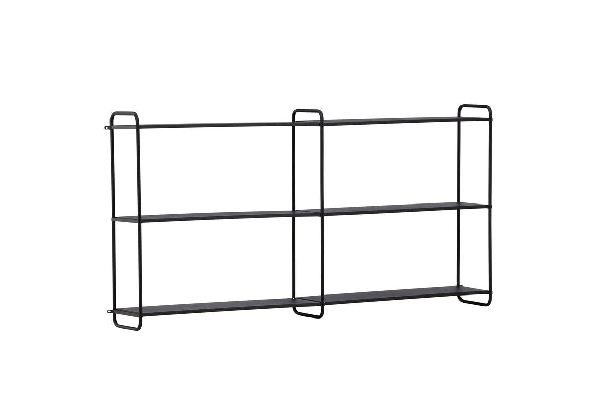 Slutsåld Lyon Hylla 63x122 Svart