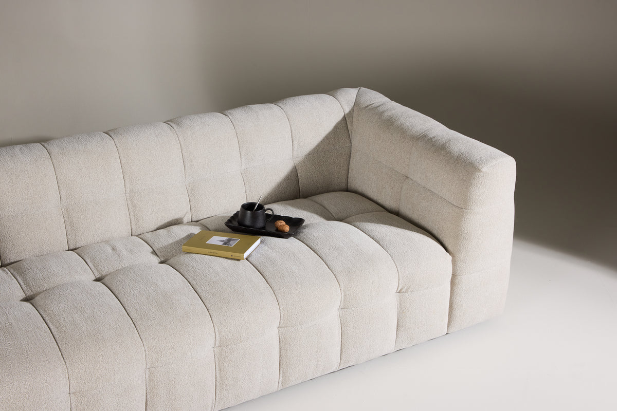 Förhandsboka Malou 3-Sits Soffor Beige