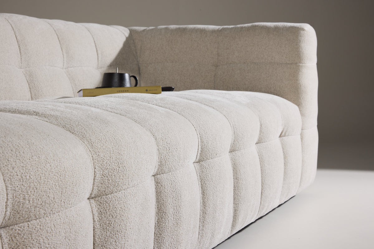 Förhandsboka Malou 3-Sits Soffor Beige