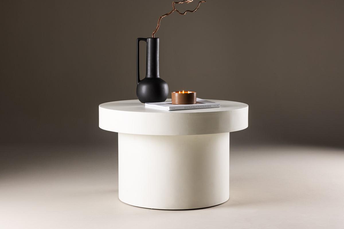 Mesa baja Malung blanca