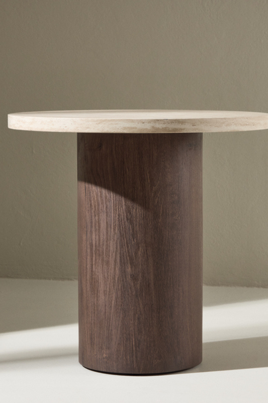 Förhandsboka Megg Soffbord Ø50 Beige