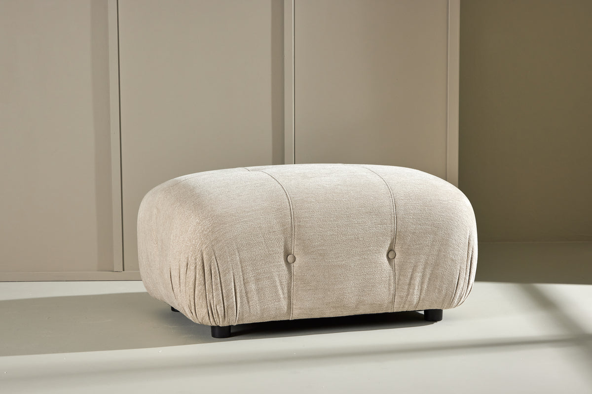 Pre-order Mika Sofa Modules Beige Pouf