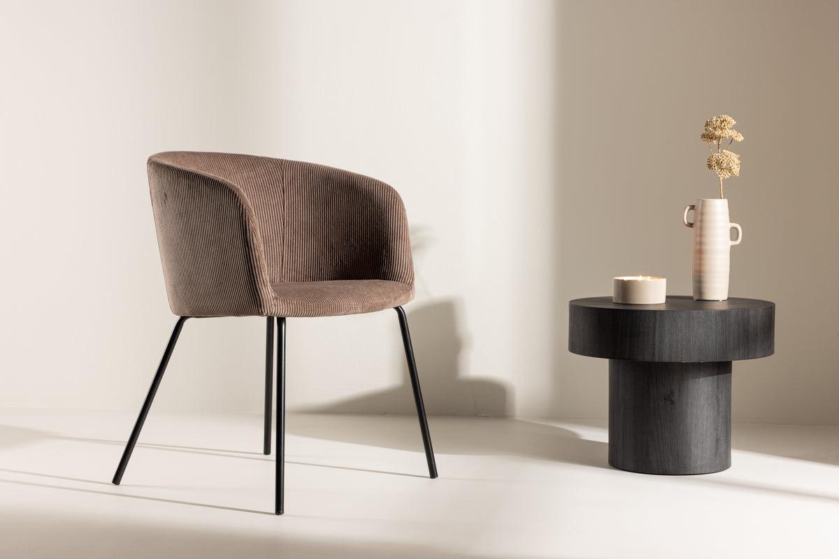 Sillas de comedor Berit Brun