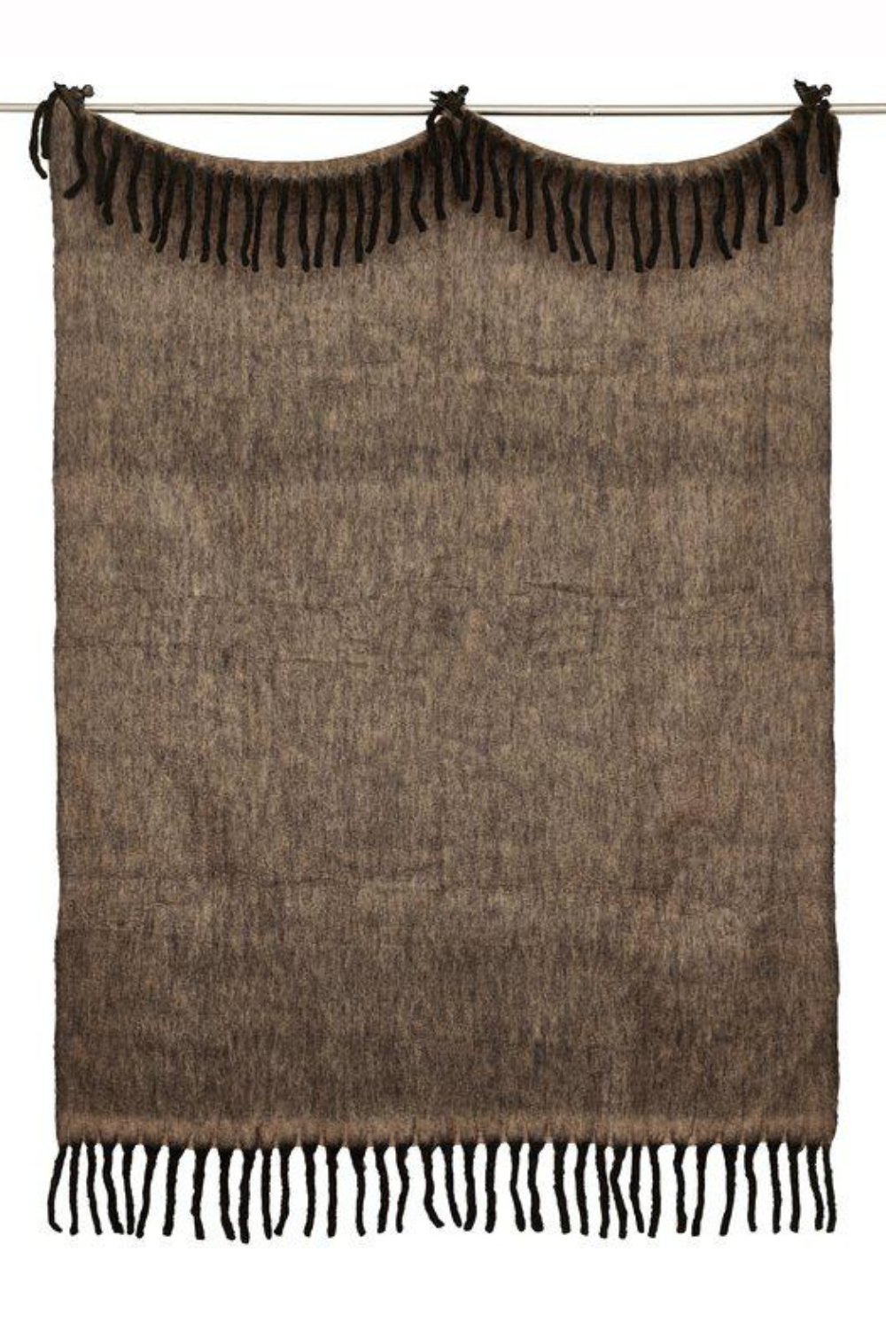 Melange mohair Throw 130x170 cm
