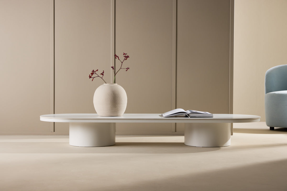 Table basse Narvik 190 X 60 Beige