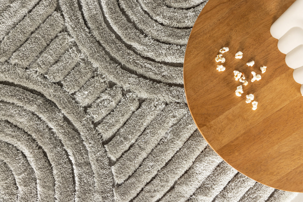 Niklas suorakulmainen matto Greige