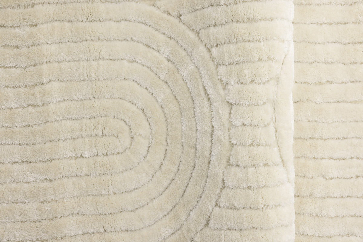 Niklas suorakulmainen matto valkoinen