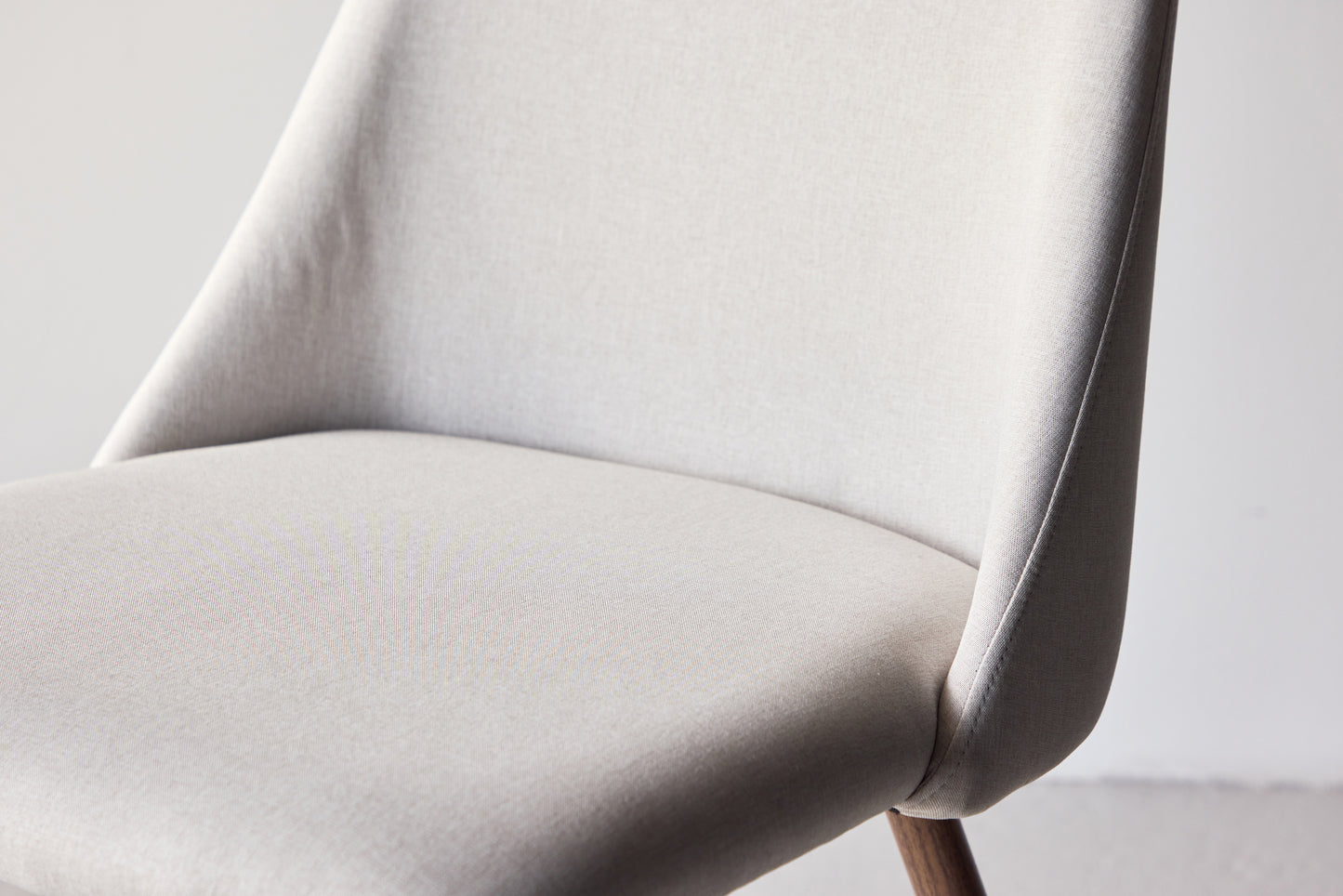 Night Eetkamerstoelen 2-pack - Mokka 3D Papier / Beige Linnen