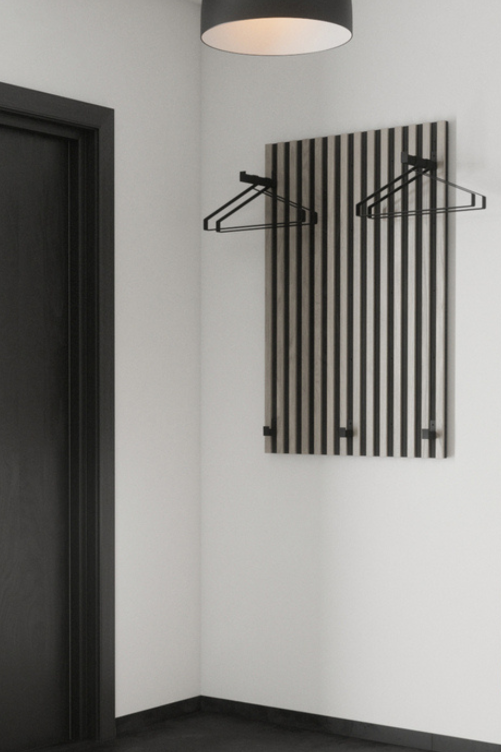 Percha Nimes 10,5x2,5 Negra
