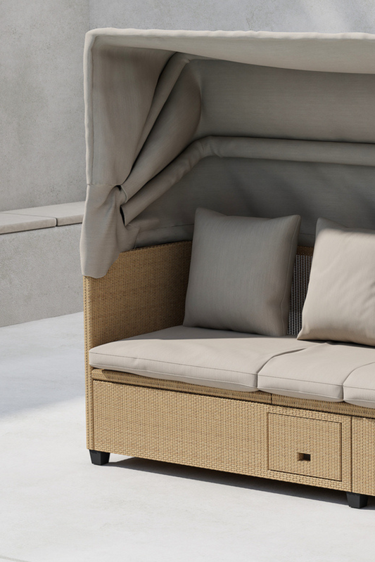 Nopy Sonnenliege Beige