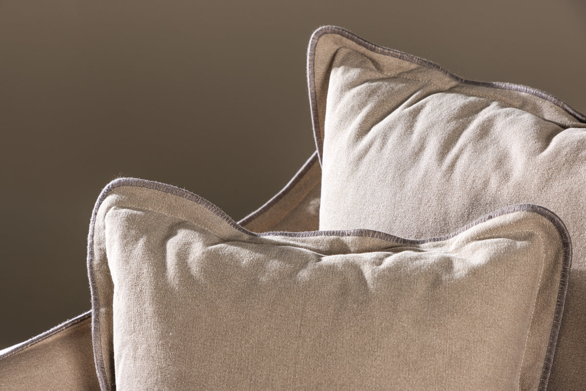 Oskarshamn 3-Seater Sofa Brown