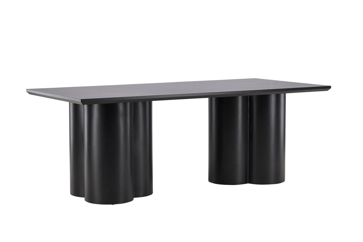 Mesa de Comedor Rectangular Olivia 210*100*76.5 Negro