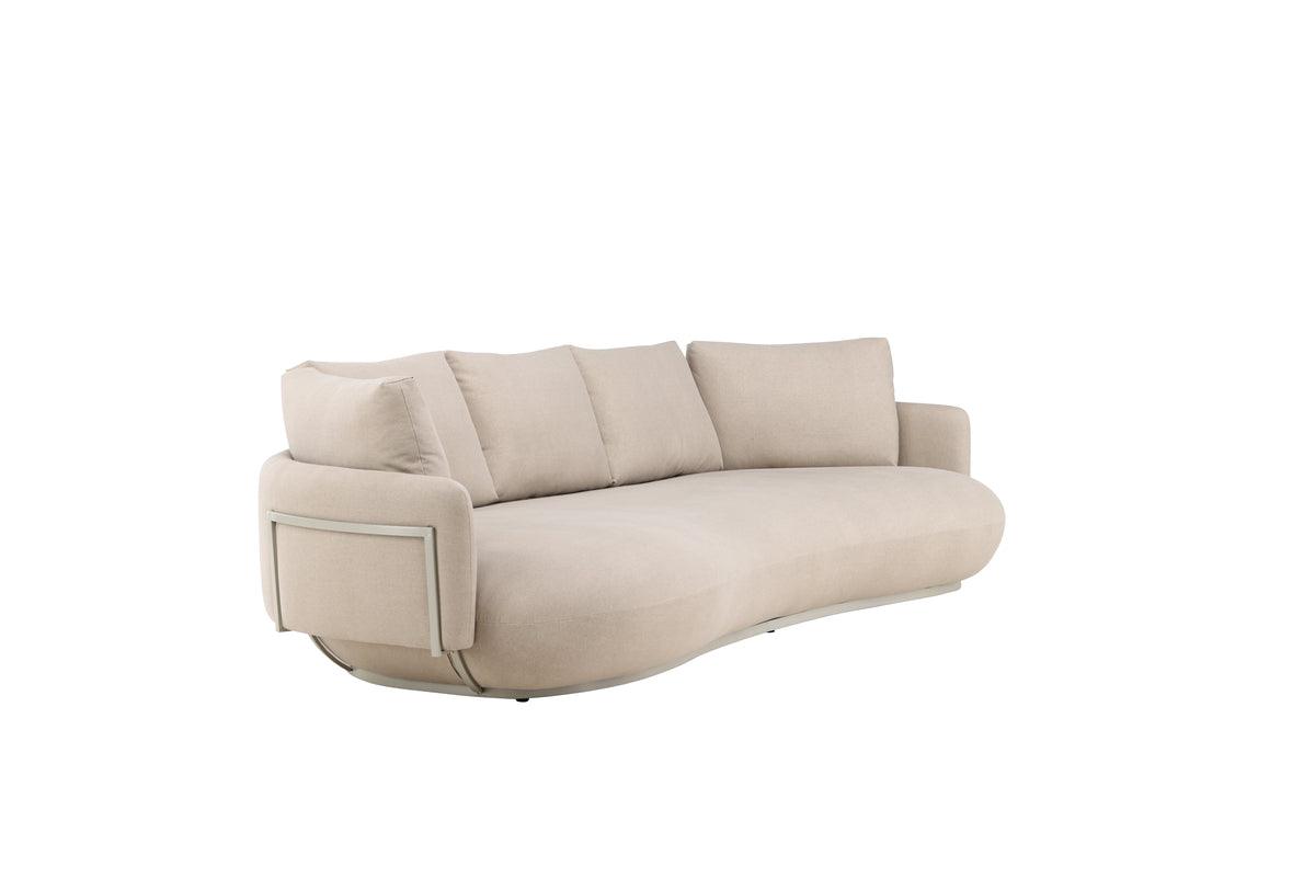 Stellar 4-Seater Sofa Beige