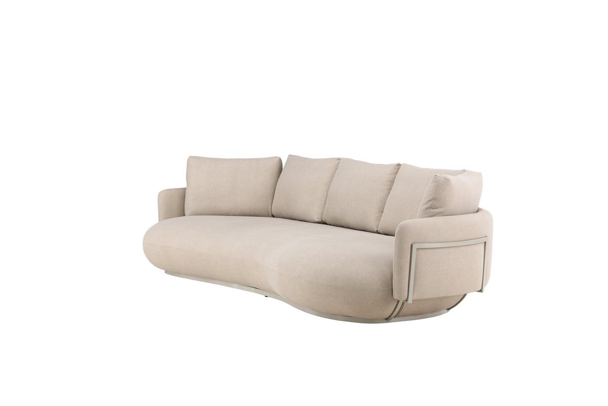 Stellar 4-Seater Sofa Beige