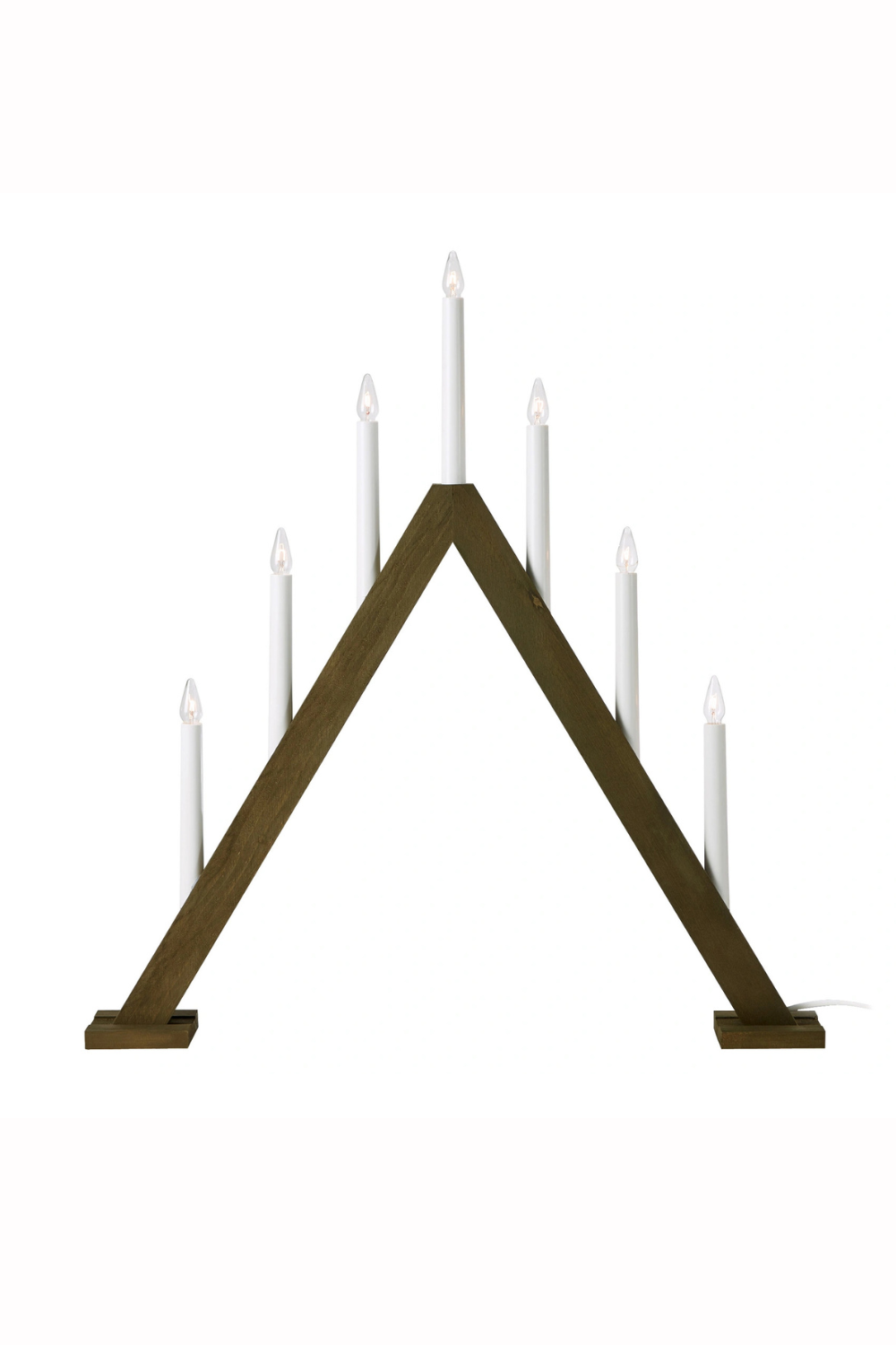 Ariele Advent Candleholder Dark Brown 7 Candles