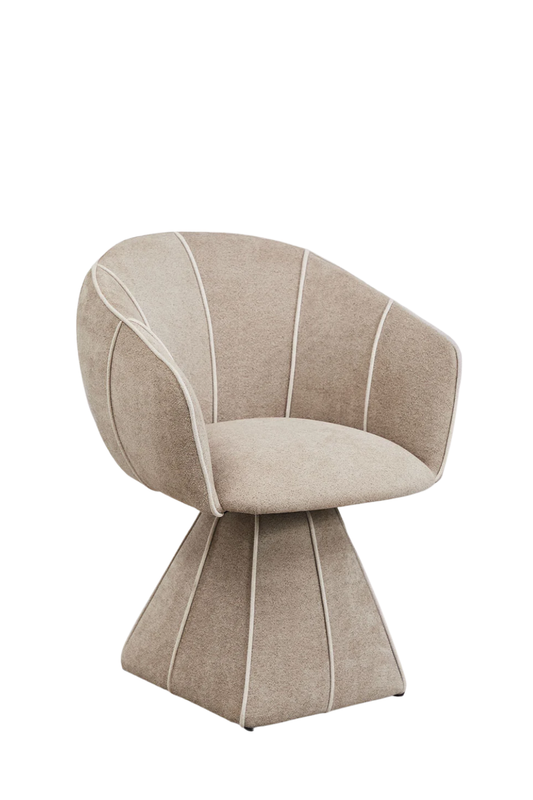 Maranola Matbord 96x200x76 cm och 6st Stockholm stolar Beige Chillene