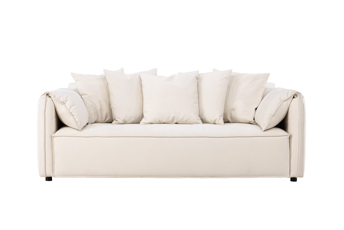 Marbella 3-Seater Sofa White