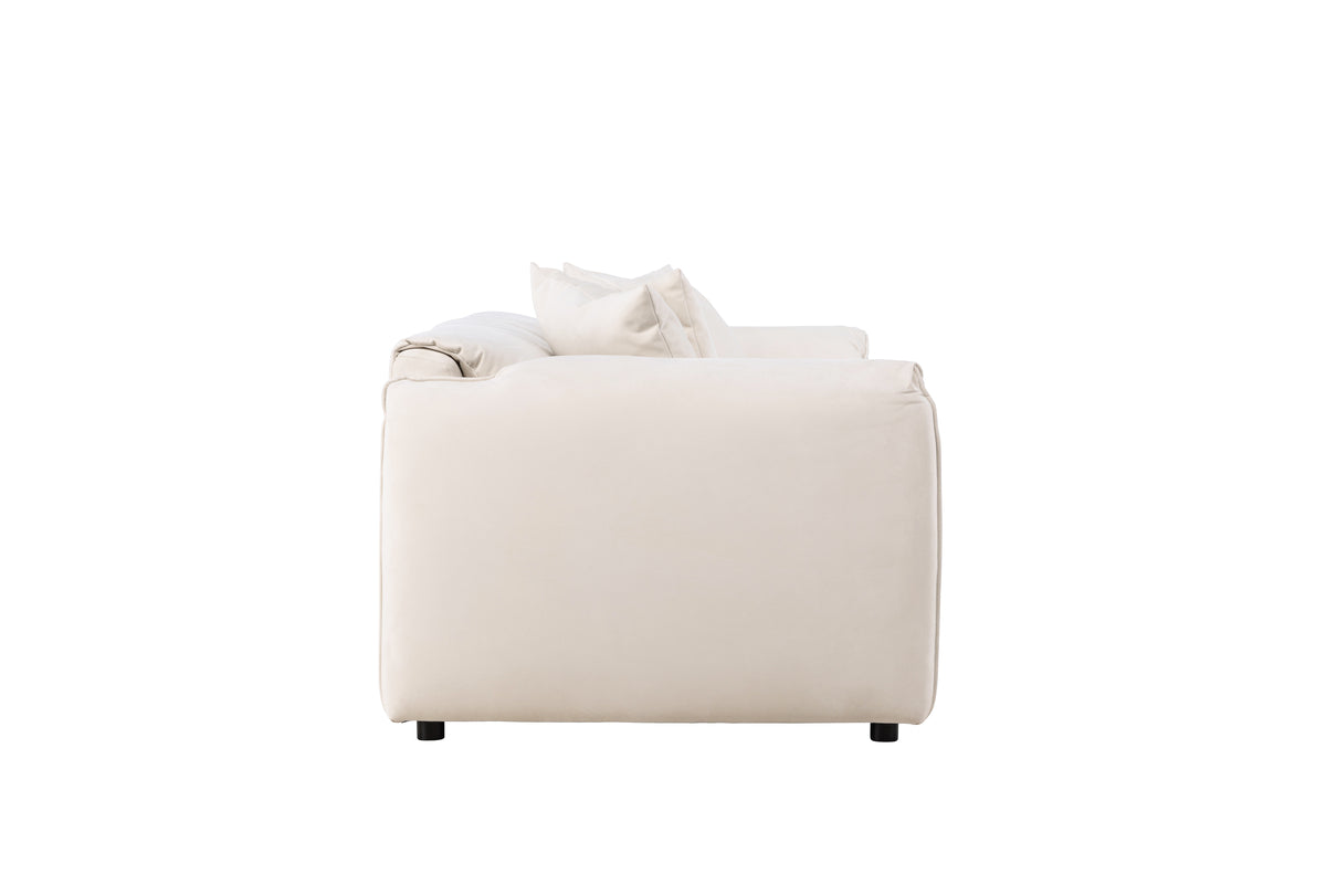Marbella 3-Seater Sofa White