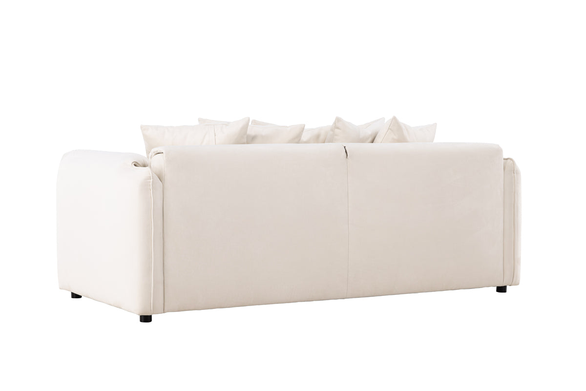 Marbella 3-Seater Sofa White