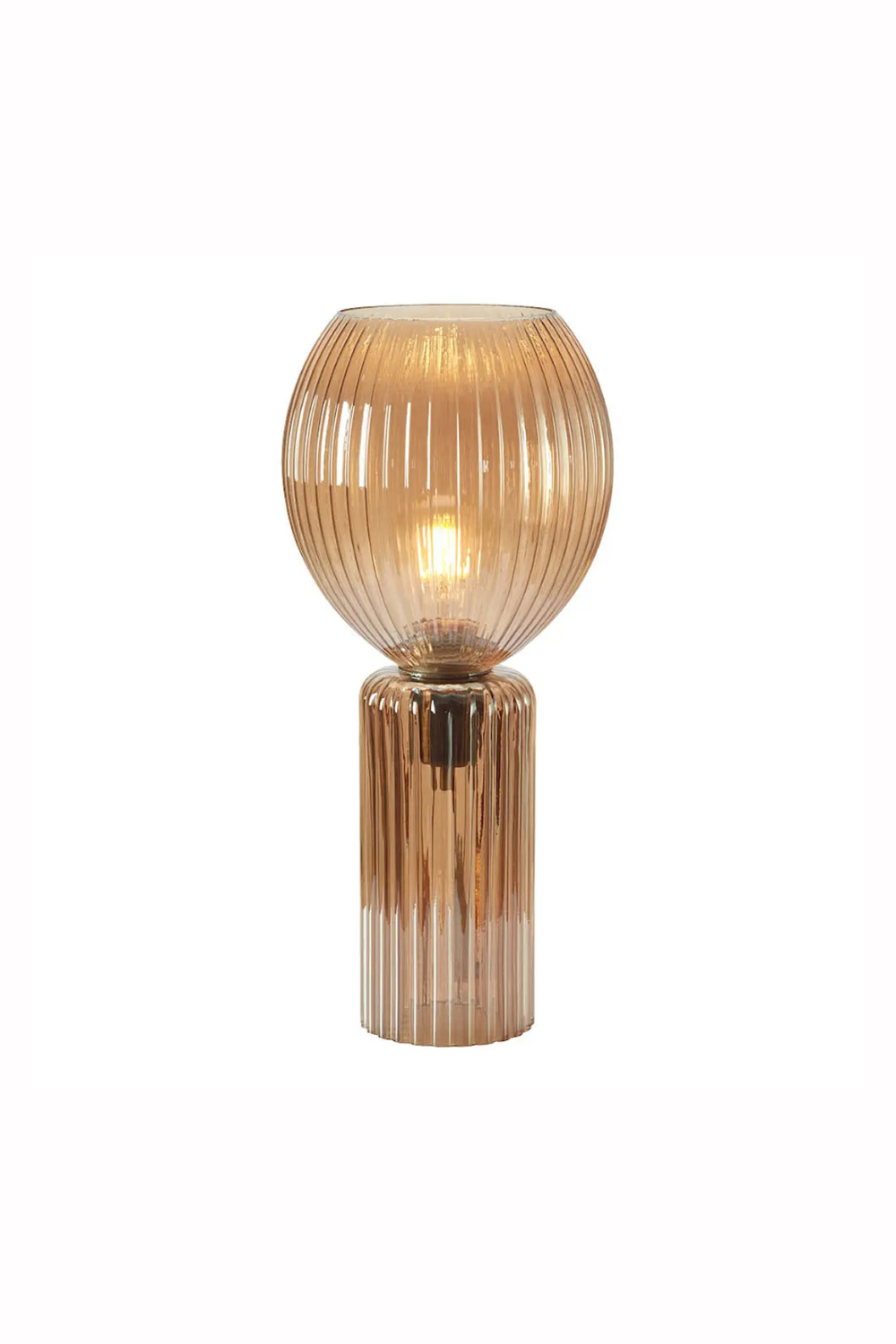 Lámpara de mesa Toulipa Amber