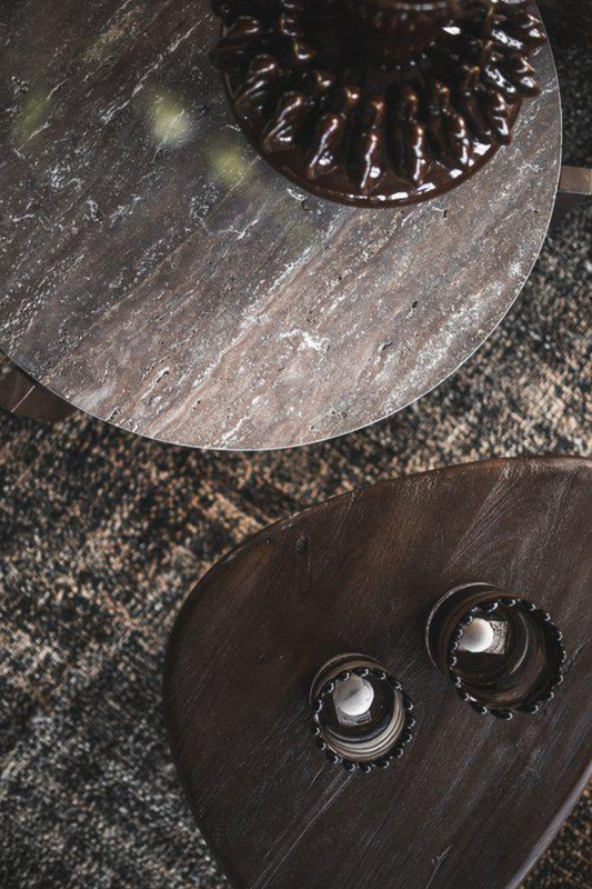 Tabella Sohvapöytä 100x100x36 cm Harmaa