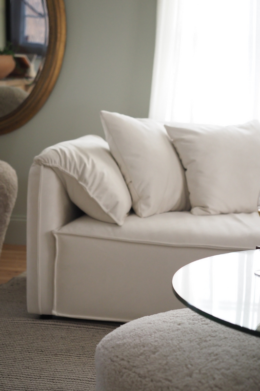 Marbella 3-Sits Soffa Vit