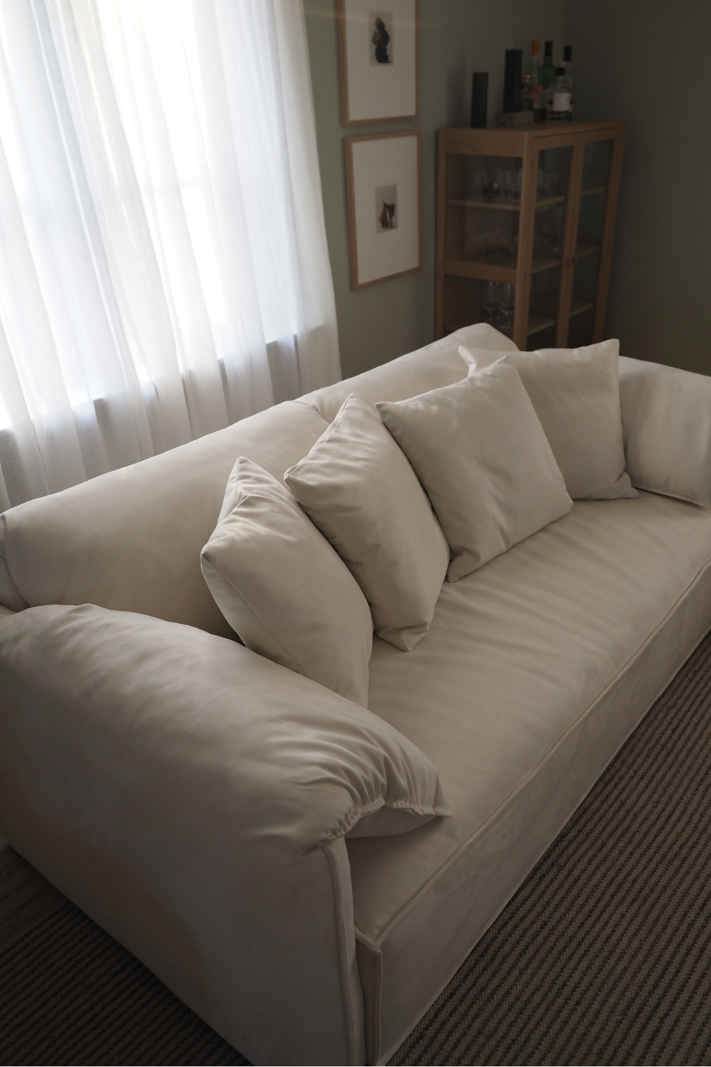 Marbella 3-Seater Sofa White