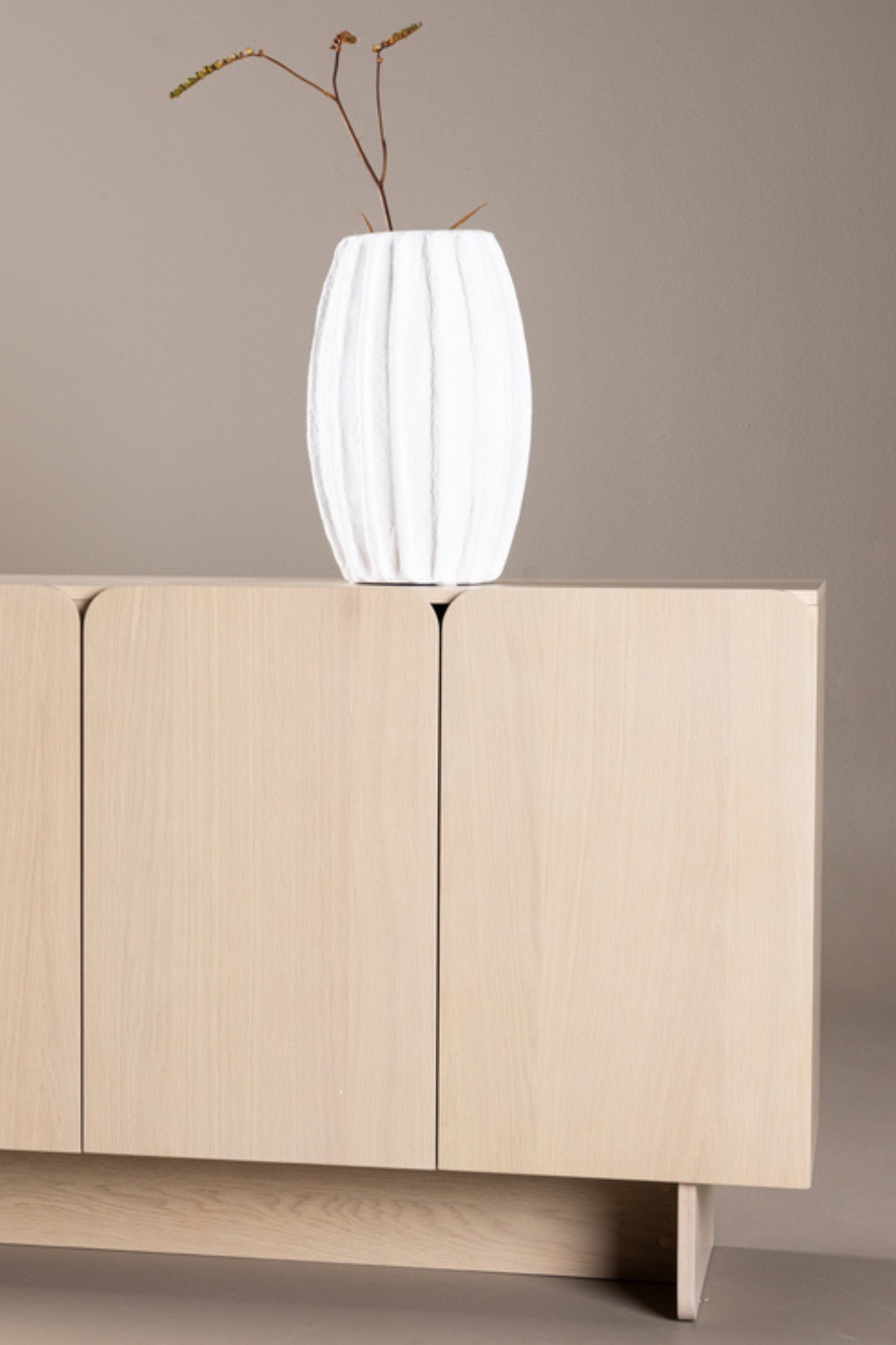 Tyresö Skåp 42 X 160 X 80 Vitputsad
