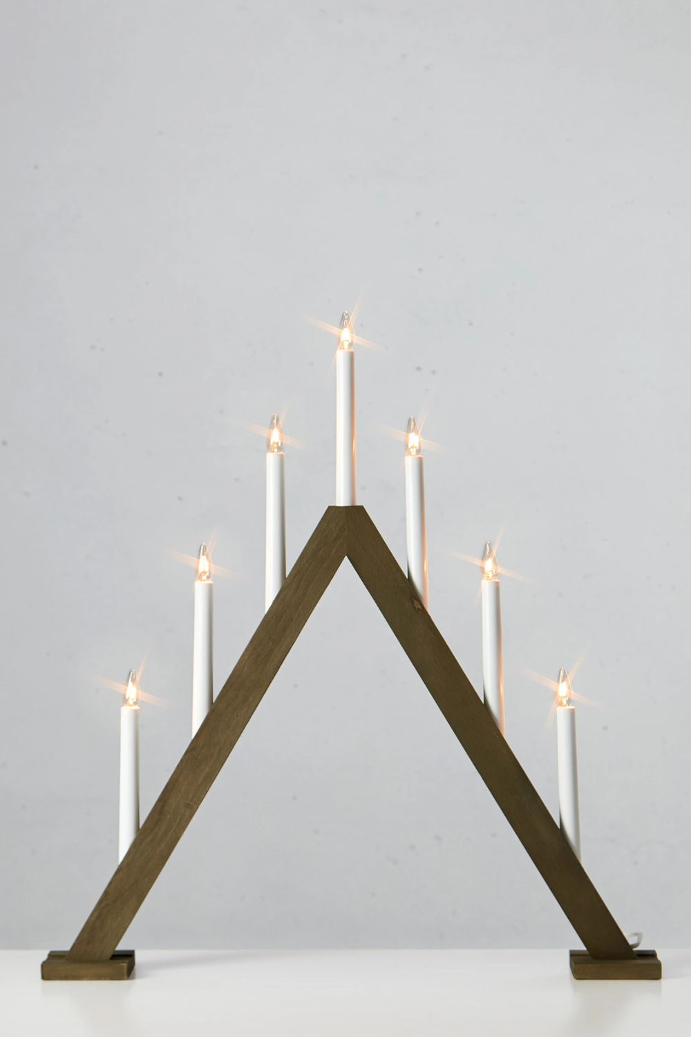 Ariele Advent Candleholder Dark Brown 7 Candles