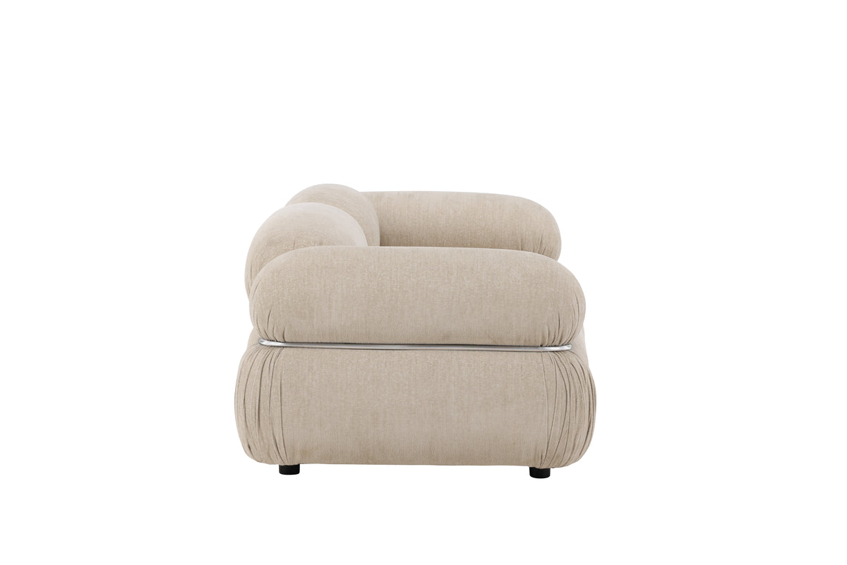 Mika två Soffmodul Beige