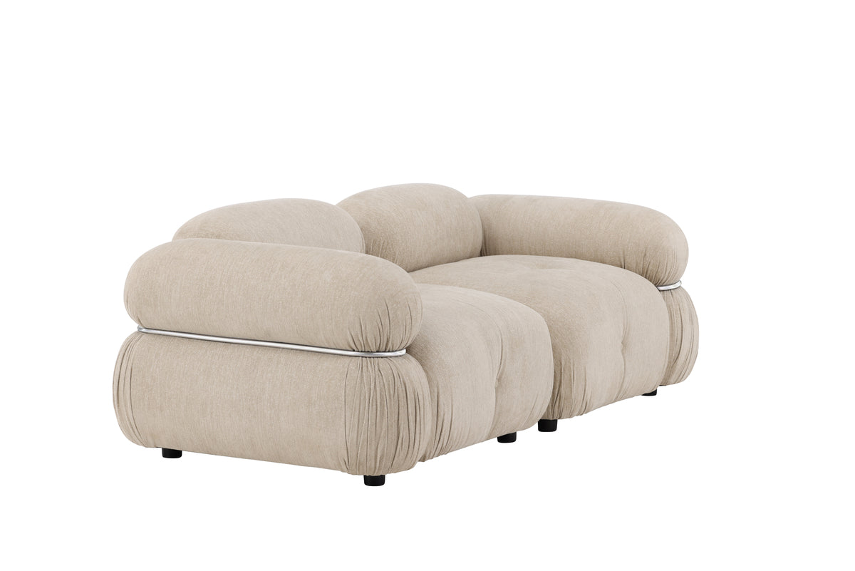 Mika två Soffmodul Beige