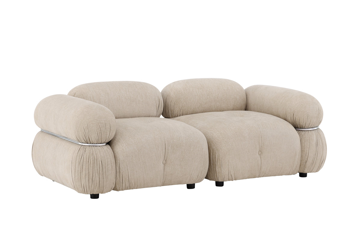 Mika två Soffmodul Beige