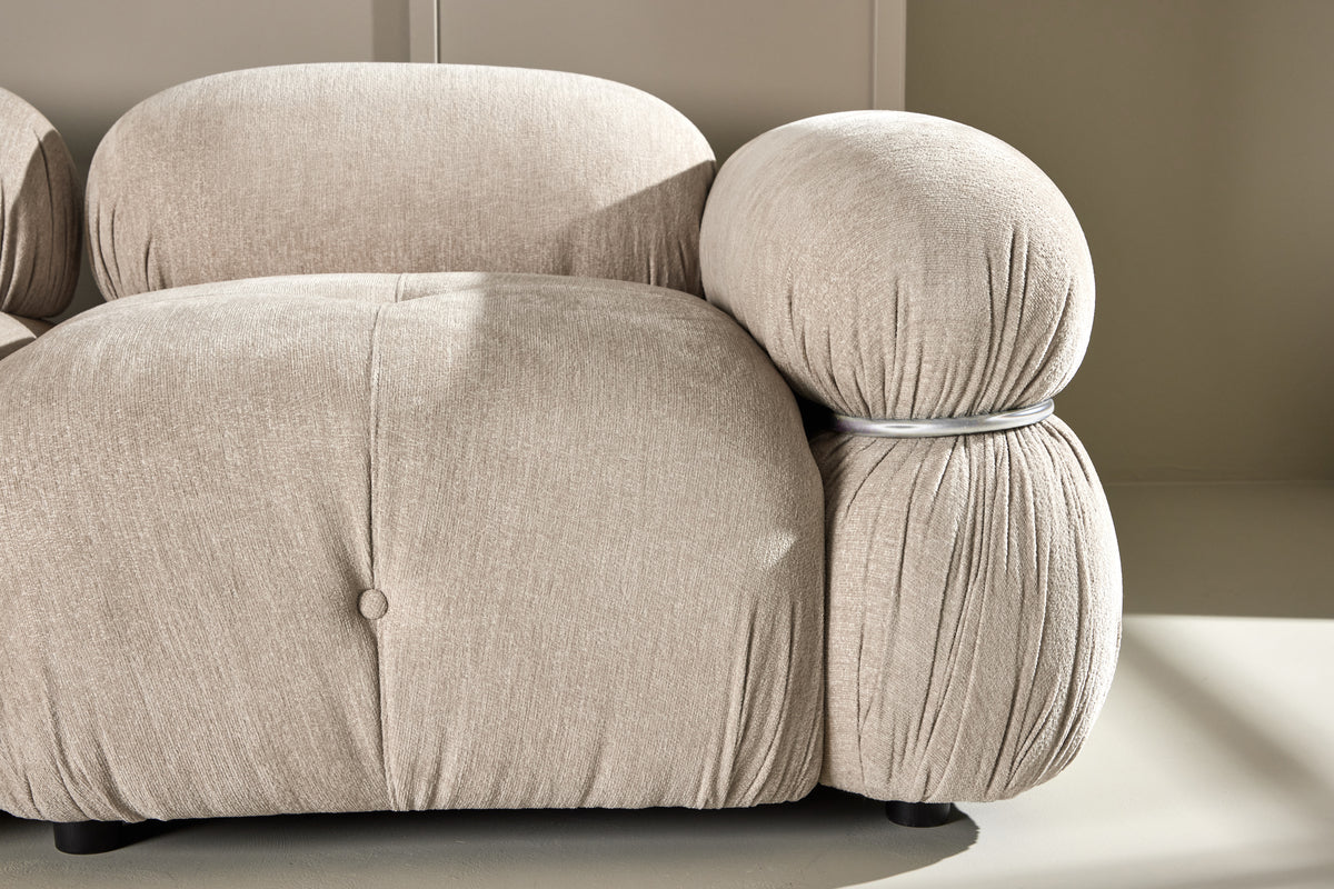 Mika två Soffmodul Beige