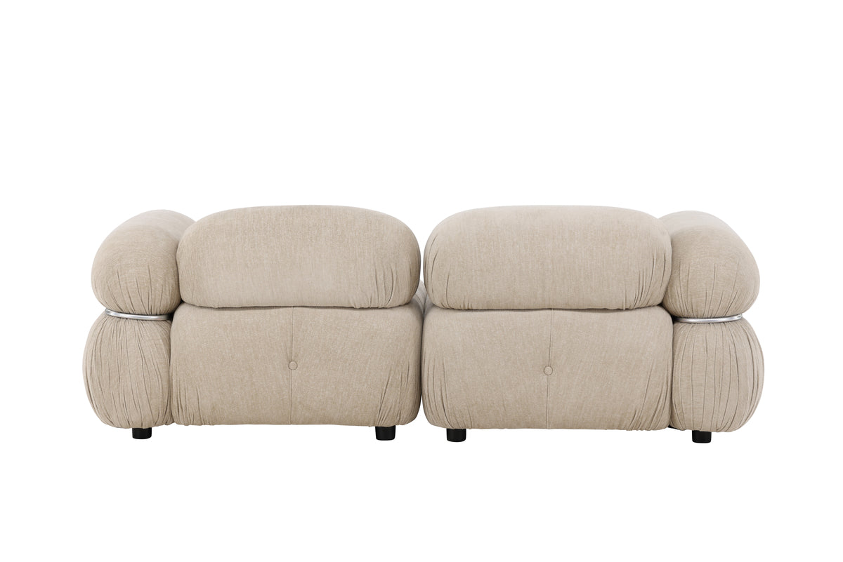 Mika två Soffmodul Beige