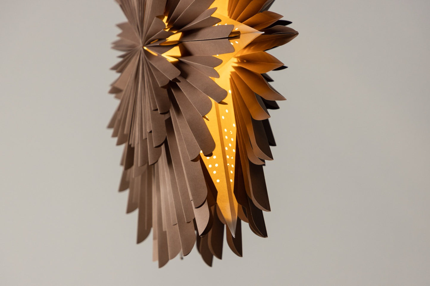 Sälen Taklampa ⌀80 Brun