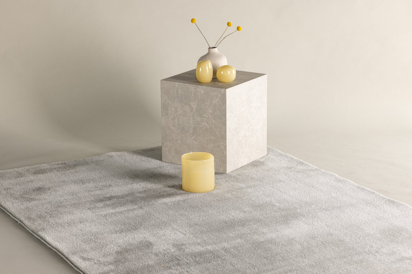 Blanca Rektangulära Matta 230 X 160 Ljusgrå